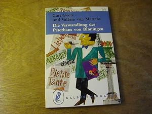 Seller image for Die Verwandlung Des Peterhans Von Binningen. Der Memoiren Zweiter Teil for sale by Antiquariat Fuchseck