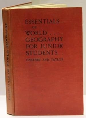 Seller image for The Essentials of World Geography for Junior Students for sale by H4o Books
