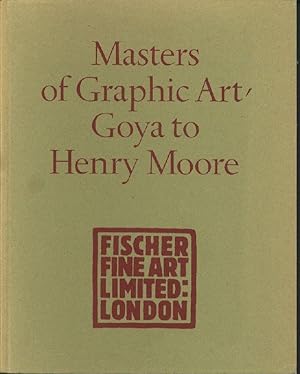 Bild des Verkufers fr Masters of Graphic Art, Goya to Henry Moore. Fischer Fine Art Limited London. Exhibition April - June 1974, 30 King Street, St James s, London. Mit Arbeiten von Beckmann, Bernard, Bonnard, Braque, Chagall, Colville, Daumier, Degas, Delacroix, Ernst, Giacometti, Goya, Kandinsky, Kirchner, Klee, Klinger, Kollwitz, Kubin, Larinov, Lautrec, Lindner, Lissitzky, Malevich, Manet, Matisse, Mir, Moore, Morandi, Morisot, Munch, Nolde, Picasso, Richards, Schiele, Schmidt-Rottluff, Sutherland, Vallaton, Willon, Whistler. zum Verkauf von Stader Kunst-Buch-Kabinett ILAB