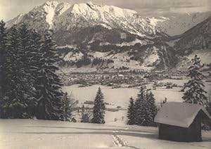 Bild des Verkufers fr Original schwarz-weiss Foto Oberstdorf zum Verkauf von Stader Kunst-Buch-Kabinett ILAB