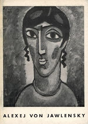 Bild des Verkufers fr Ausstellung Alexej von Jawlensky 8. November - 14. Dezember 1958, Haus am Waldsee, Argentinische Allee 30, Berlin-Zehlendorf. Texte von Adolf Jannasch, K. L. Skutsch, Wiedergabe des Briefes von Jawlensky an Verkade von 1938. Der Katalog verzeichnet 105 Positionen. zum Verkauf von Stader Kunst-Buch-Kabinett ILAB