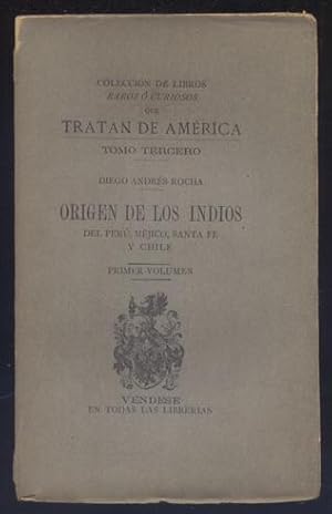 Immagine del venditore per Tratado nico y Singular del Orgen de los Indios del Per, Mjico, Santa Fe y Chile. venduto da Hesperia Libros