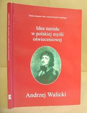Imagen del vendedor de Idea Narodu W Polskiej Mysli Oswieceniowej a la venta por Eastleach Books