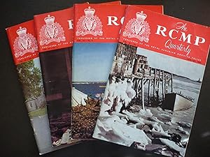 Seller image for Royal Canadian Mounted Police Quarterly; January 1969; April 1969; July 1969; October 1969: 4 Issues. for sale by J. King, Bookseller,