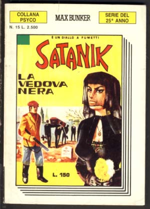 Seller image for Satanik #15 - La vedova nera for sale by Parigi Books, Vintage and Rare