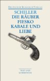 Bild des Verkufers fr Die Ruber / Fiesko / Kabale und Liebe (Deutscher Klassiker Verlag im Taschenbuch) / Friedrich Schiller. Hrsg. von Gerhard Kluge; Deutscher Klassiker-Verlag im Taschenbuch ; Bd. 34 zum Verkauf von Licus Media