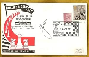 Cancellation cover Commemorating the The Kings Chess Tournament, London 1984