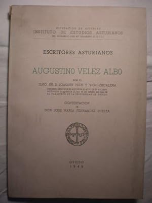 Imagen del vendedor de Escritores asturianos. Augustino Vlez Albo a la venta por Librera Antonio Azorn