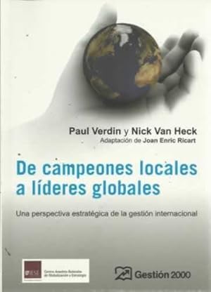 Image du vendeur pour De campeones locales a lderes globales mis en vente par Librera Cajn Desastre