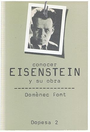Immagine del venditore per CONOCER EISENSTEIN Y SU OBRA venduto da Librera Torren de Rueda