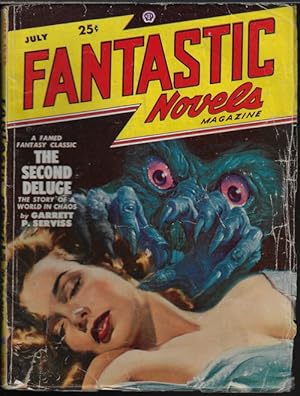 Imagen del vendedor de FANTASTIC NOVELS: July 1948 ("The Second Deluge") a la venta por Books from the Crypt