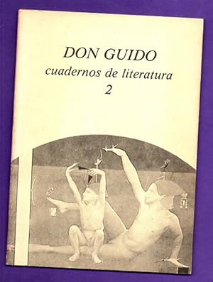 Imagen del vendedor de DON GUIDO : CUADERNOS DE LITERATURA n 2 (enero 1979) a la venta por Librera DANTE