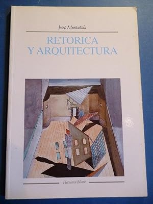 Imagen del vendedor de Retórica y Arquitectura. a la venta por Carmichael Alonso Libros