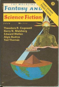 Seller image for The Magazine of FANTASY AND SCIENCE FICTION (F&SF): July 1975 for sale by Books from the Crypt