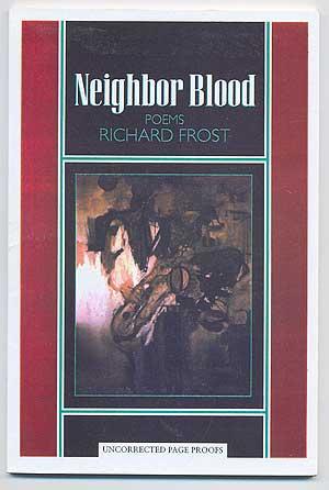 Bild des Verkufers fr Neighbor Blood. Poems zum Verkauf von Between the Covers-Rare Books, Inc. ABAA