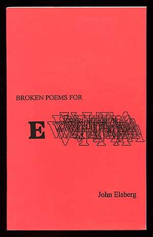 Bild des Verkufers fr Broken Poems for Evita zum Verkauf von Between the Covers-Rare Books, Inc. ABAA