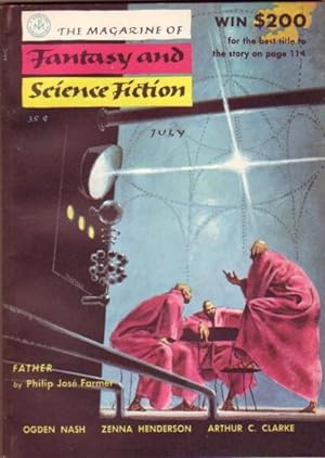 Seller image for The Magazine of Fantasy and Science Fiction July 1955 .Father, A Tale of the Thirteenth Floor, Walking Aunt Daid, The Sealman, +++ for sale by Nessa Books