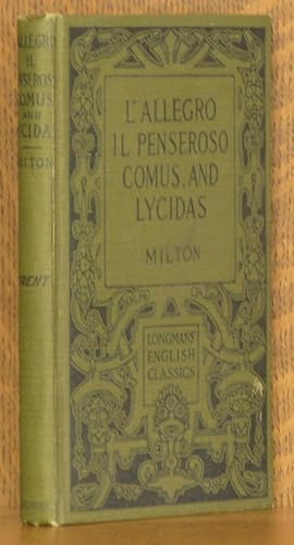 Seller image for L'ALLEGRO, IL PENSEROSO, COMUS AND LYCIDAS for sale by Andre Strong Bookseller