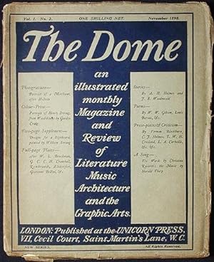 The Dome: An Illustrated Monthly Magazine and Review of Literature, Music, Architecture, and the ...