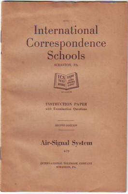 Air-Signal System, Instruction Paper with Examination Questions