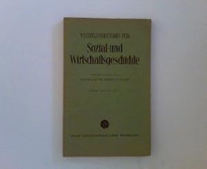 Imagen del vendedor de Vierteljahresschrift fr Sozial- und Wirtschaftsgeschichte. 48. Bd,. Juni 1961, Heft 2 a la venta por Buecherhof