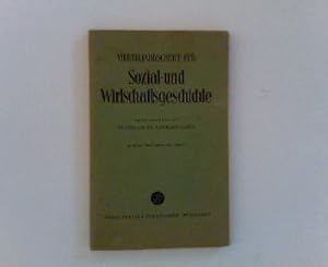 Imagen del vendedor de Vierteljahresschrift fr Sozial- und Wirtschaftsgeschichte. 48. Bd., Dezember 1961, Heft 4 a la venta por Buecherhof