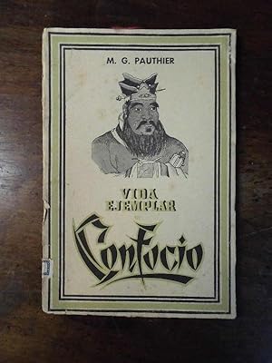 Seller image for Vida Ejemplar de Confucio. for sale by Carmichael Alonso Libros
