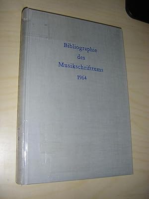 Bibliographie des Musikschrifttums 1964 (BMS)