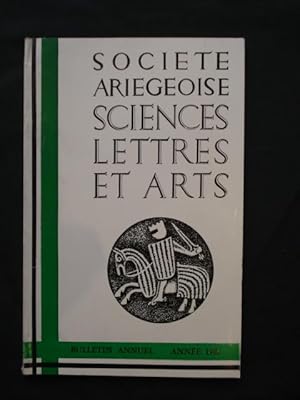 Société Ariègeoise. Sciences Lettres et Arts