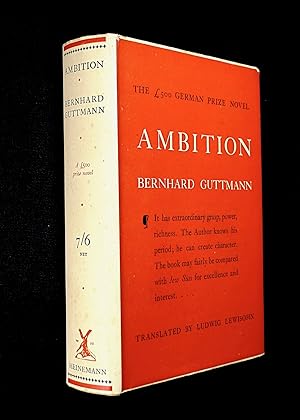 Ambition: The £500 German Prize Novel.