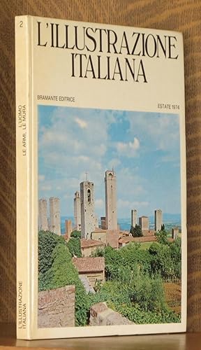Bild des Verkufers fr L'ILLUSTRAZIONE ITALIANA 2 L'UOMO, LE ARMI, LE MURA, ANNO 1, NUMERO 2, ESTATE 1974 zum Verkauf von Andre Strong Bookseller