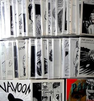 Seller image for RAYMOND PETTIBON: A COLLECTION OF FIFTY-ONE PRIMARILY EARLY ARTIST'S BOOKS / 'ZINES for sale by Arcana: Books on the Arts