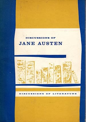 Seller image for Discussions of Jane Austen (Discussions of Literature Series) for sale by Dorley House Books, Inc.