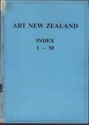 Art New Zealand Index Numbers 1-50.