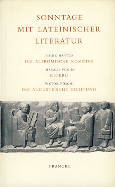 Bild des Verkufers fr Sonntage mit lateinischer Literatur. (Drei Radiovortrge). zum Verkauf von Fundus-Online GbR Borkert Schwarz Zerfa