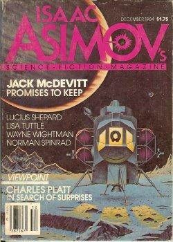 Bild des Verkufers fr Isaac ASIMOV'S Science Fiction: Mid-December, Mid-Dec. 1984 zum Verkauf von Books from the Crypt