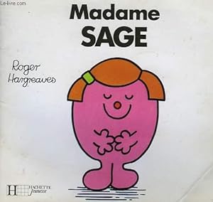 Image du vendeur pour MADAME SAGE mis en vente par Le-Livre