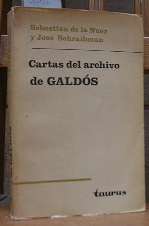 Immagine del venditore per CARTAS DEL ARCHIVO DE PEREZ GALDOS venduto da LLIBRES del SENDERI