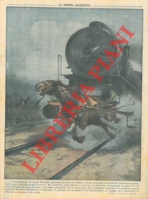 Cavallo abbandonato dal padrone corre dietro al suo treno per parecchi chilometri, costringendo l...