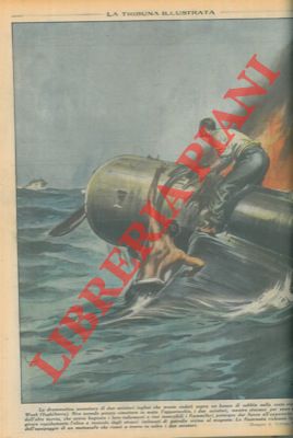 Due aviatori inglesi erano caduti sopra un banco di sabbia sulla costa orientale del Wash (Inghil...