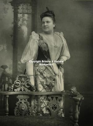 Hilda Wilson ( 1860-1907; Contralto ), a portrait, by Herbert Rose Barraud (1845- 1895), vintage ...