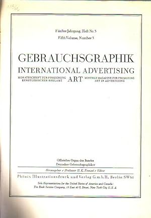 Image du vendeur pour Thomas Theodor Heine. In: Gebrauchsgraphik 1964. Monatsschrift zur Frderung knstlerischer Reklame. Jahrgang 5, Heft Nr. 3. International advertising art. Fifth Volume, Number 3. Herausgeber: H. K. Frenzel. mis en vente par Antiquariat Carl Wegner