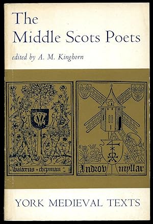 Image du vendeur pour The Middle Scots Poets; York Medieval Texts mis en vente par Little Stour Books PBFA Member