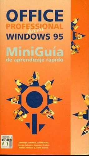 Imagen del vendedor de OFFICE PROFESSIONAL PARA WINDOWS 95. Mini Gua de aprendizaje rpido. a la venta por angeles sancha libros