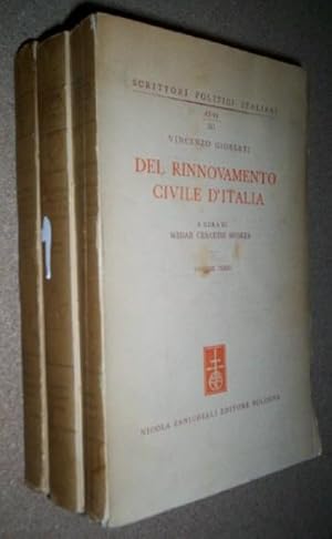 Il Rinnovamento civile d'Italia. Volume I-III.