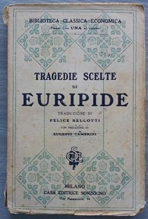 Tragedie scelte di Euripide