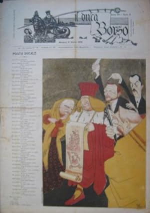 IL DUCA BORSO, periodico satirico modenese - 1906 - n. 08 del 31 marzo 1906 - ANNO SETTIMO - con ...