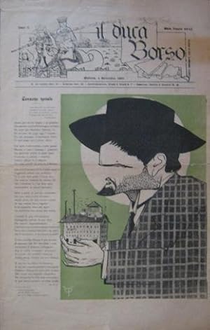 IL DUCA BORSO, periodico satirico modenese - 1905 - n. 42-43 del 04 novembre 1905 - ANNO SESTO - ...