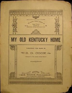 My Old Kentucky Home (The Boston Weekly Journal of Sheet Music)