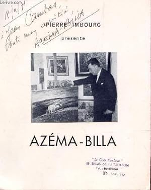 Imagen del vendedor de AZEMA-BILLA. a la venta por Le-Livre